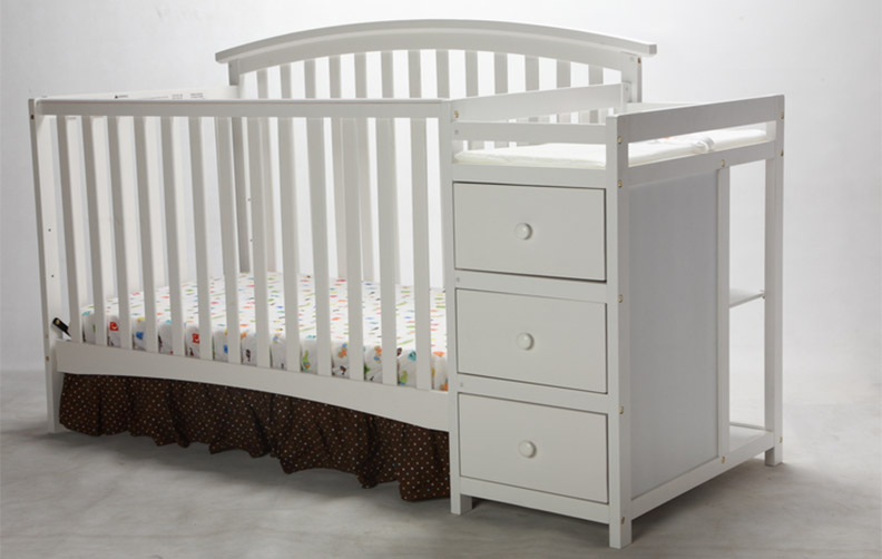 Baby crib 150-White