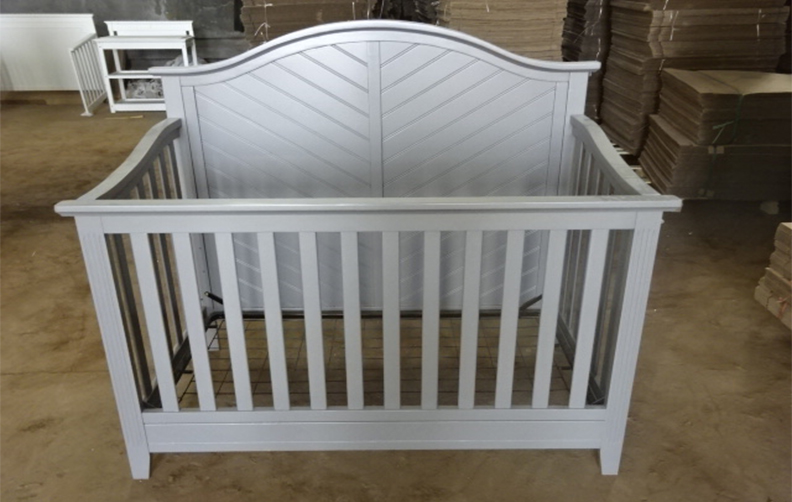 wholesale wooden baby cot 731