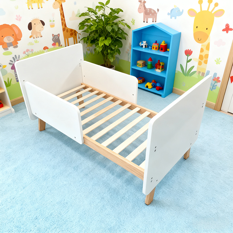 wooden baby crib QR-03